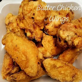Butter Fried Chicken Wings