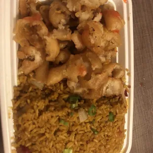 Sweet-and-sour pork all bread !