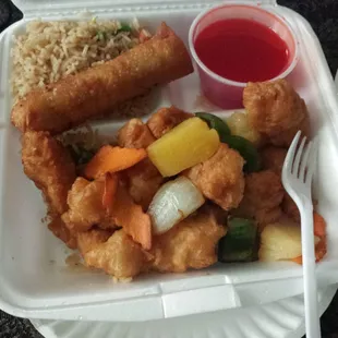 Sweet&amp; sour chicken