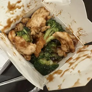 Chicken &amp; broccoli