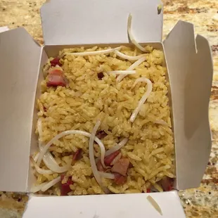Pork fried rice