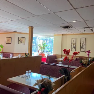 the interior of a restaurant