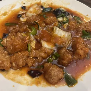 6. Fried Chicken with Red Chili