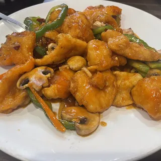 Fried Fish with Hot Garlic Sauce