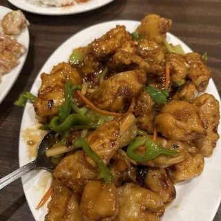 Egg Plant with Brown Sauce