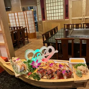 Special sushi and Roll