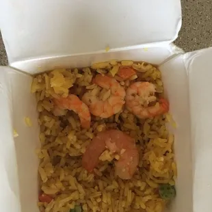 The small shrimp are horrible!