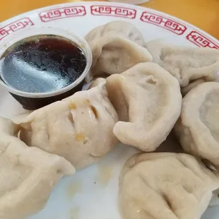 Steamed dumplings, very good!