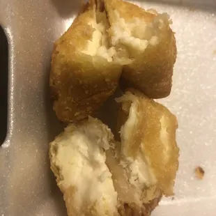 These Are Cream Cheese !!! No Imitation Crab Meat At All !!!