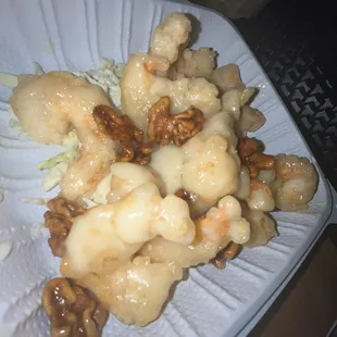 The Honey Walnut Prawns