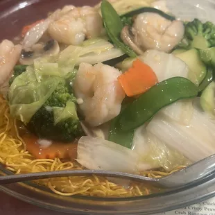 5. Shrimp Chow Mein Hakka style