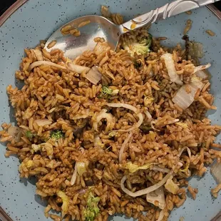 Vegetable fried rice (SO delicious!!)