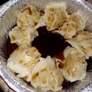 Steamed dumplings 8 per order