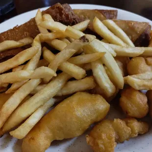 fish and chips, food