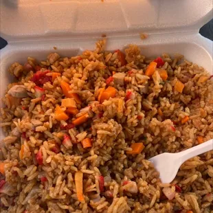 Pork fried rice best in the city