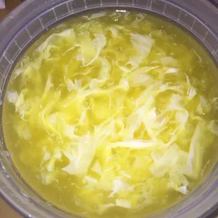 Egg drop soup