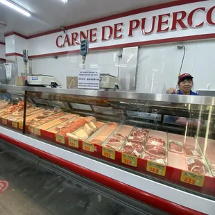 a woman behind the counter