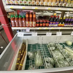 a display in a grocery store