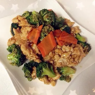 Chicken with broccoli