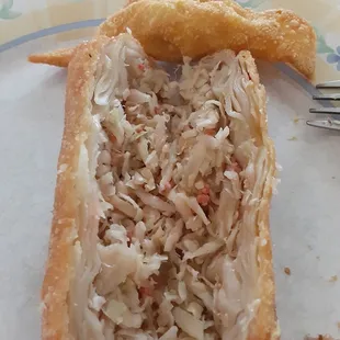 Eggroll guts:) Also fresh and crispy.