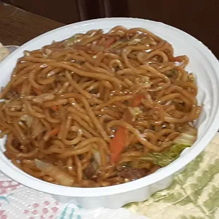 Beef LO MEIN, not Chow Mein