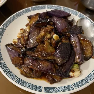 1/28/25 FYI. Eggplant in Szechuan Sauce
