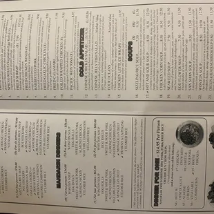 Menu 10/01/2022