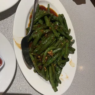 Hot Spiced String Beans