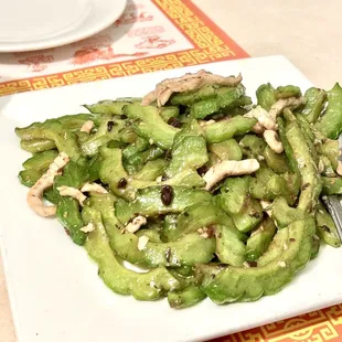 Pork with Bitter Melon! Yum!