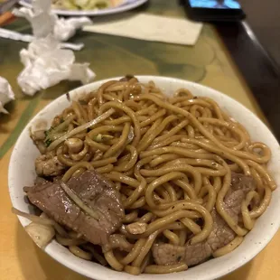 After Mongolian bowl