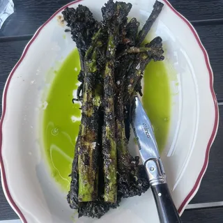 Burnt Broccolini