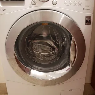 This is my newish LG washer which was repaired today