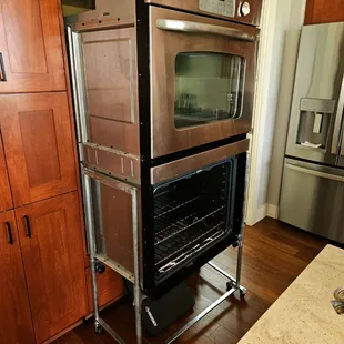 Kenmore double oven removal