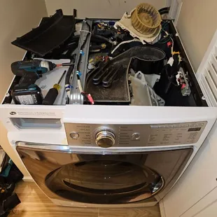 Kenmore washer/dryer combo heater repair