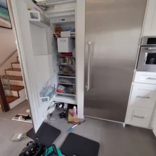 Thermador stand alone fridge and freezer repair