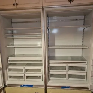 Sub-Zero stand alone fridge and freezer from 1989. Both repaired