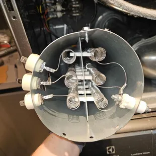 Electrolux dryer element repair