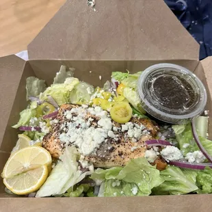Salmon salad