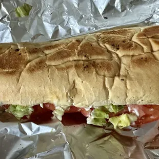 Turkey hoagie
