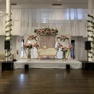 We Help design your wedding and rent everything from back drops, centerpieces, tents, heaters, catering and much more