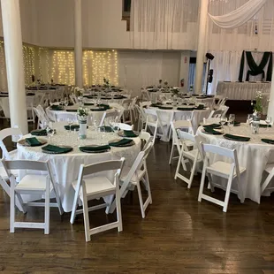 We Help design your wedding and rent everything from back drops, centerpieces, tents, heaters, catering and much more