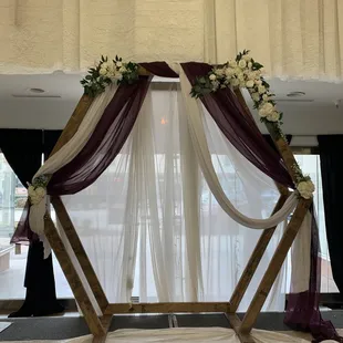 We Help design your wedding and rent everything from back drops, centerpieces, tents, heaters, catering and much more