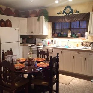 Well-appointed kitchen at the Pelham House