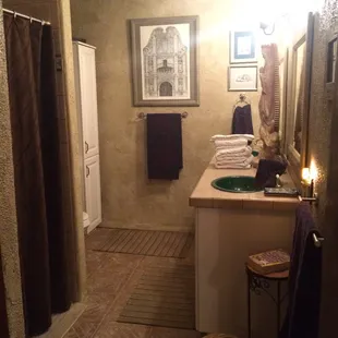 Huge bathroom at Casita at Pelham House