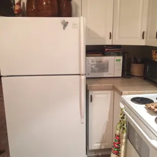 Home sweet home kitchen at the Pelham House Casita