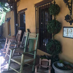 Patio of the main house