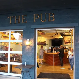 the pub