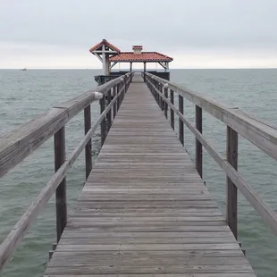 Private pier for guests