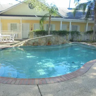 The Garden Mini-Suites overlooking our pool area.