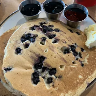 Best blueberry pancakes I&apos;ve ever had!